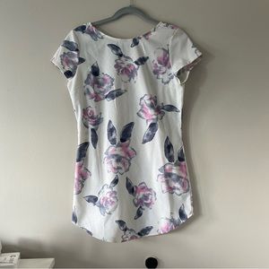 Tobi Mini Floral Shift Dress